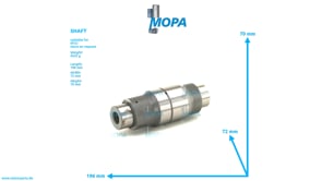 WELLE - 5840520705 passend für MTU Motoren
