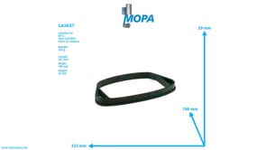 GASKET - 5840981580 suitable for MTU engines