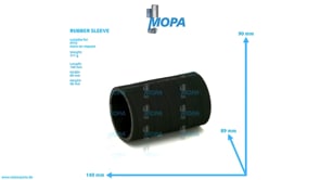 RUBBER SLEEVE - 700368076002 suitable for MTU engines