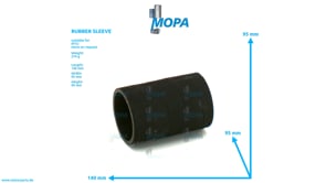 RUBBER SLEEVE - 700368080004 suitable for MTU engines