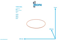 TORIC SEAL - 700429390000 suitable for MTU engines TORIC SEAL - 700429390000 suitable for MTU engines