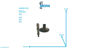 ASSEMBLY PIN - 80996170013 suitable for MAN D engines ASSEMBLY PIN - 80996170013 suitable for MAN D engines