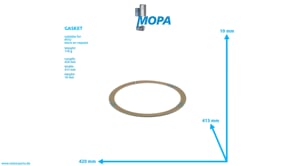 DICHTUNG - 8391420580 passend für MTU Motoren