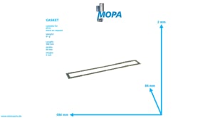 DICHTUNG - 8690740312 passend für MTU Motoren
