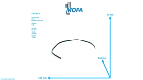 GASKET - 8690980192 suitable for MTU engines