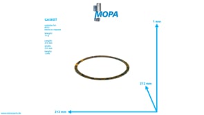 DICHTUNG - 8692000055 passend für MTU Motoren