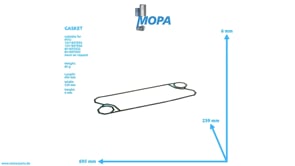 GASKET - 8692030123 suitable for MTU engines GASKET - 8692030123 suitable for MTU engines