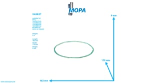 DICHTUNG - 8692040050 passend für MTU Motoren