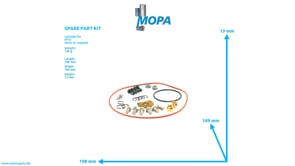 SPARE PART KIT - 8695860316 suitable for MTU engines