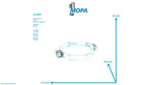 ROHRSCHELLE - 900288152000 passend für MTU Motoren