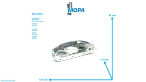 OIL PUMP - 9061800601 suitable for Mercedes engines