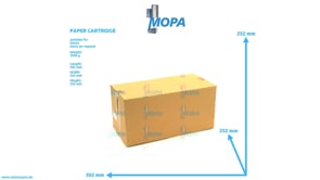 PAPER CARTRIDGE - 02165059 suitable for Deutz engines