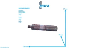 NOZZLE HOLDER - 02934455USED suitable for MWM & Deutz engines