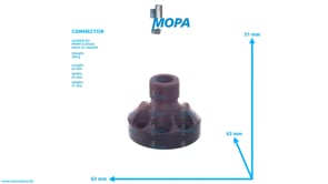 CONNECTOR - 12154138 suitable for MWM & Deutz engines