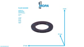 PLAIN WASHER - 12302161 suitable for MWM & Deutz engines PLAIN WASHER - 12302161 suitable for MWM & Deutz engines