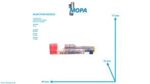 INJECTION NOZZLE - 3839343 suitable for Volvo/Volvo Penta engines