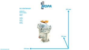 OIL CENTRIFUGE - 12306887 suitable for MWM & Deutz engines OIL CENTRIFUGE - 12306887 suitable for MWM & Deutz engines