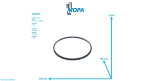 GASKET - 5269970045 suitable for MTU engines