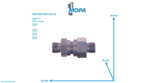 RUECKSCHLAGVENTIL - 735080010201 passend für MTU Motoren