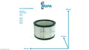 OIL FILTER ELEMENT - 12466707 suitable for MWM & Deutz engines OIL FILTER ELEMENT - 12466707 suitable for MWM & Deutz engines