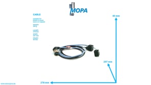 CABLE - 12479512 suitable for MWM & Deutz engines