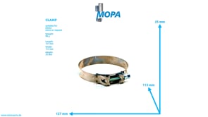 CLAMP - 01180675 suitable for Deutz engines