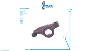ROCKER ARM - 04503742 suitable for Deutz engines