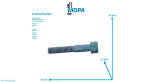 CYLINDER SCREW - 06020934515 suitable for MAN D-engines