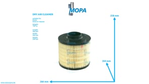 DRY AIR CLEANER - 04229648 suitable for Deutz engines