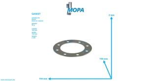 GASKET - 04229995 suitable for Deutz engines