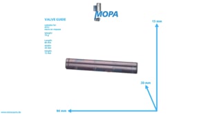 VALVE GUIDE - 3550530330 suitable for MTU engines