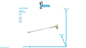 VENTILKEGEL - 12184159 passend für MWM & Deutz Motoren