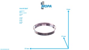 VALVE SEAT - 5240530032 suitable for MTU engines