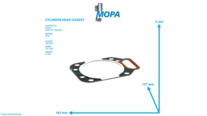 CYLINDER HEAD GASKET - 12272061 suitable for Deutz engines