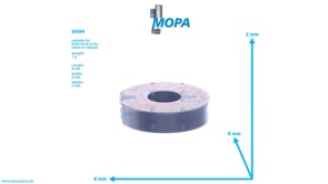 SHIM - 81113080257 suitable for MAN D engines