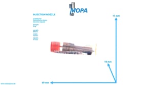 INJECTION NOZZLE - 847558 suitable for Volvo/Volvo Penta engines