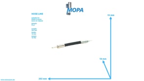 HOSE LINE - 15083650 suitable for MWM & Deutz engines HOSE LINE - 15083650 suitable for MWM & Deutz engines
