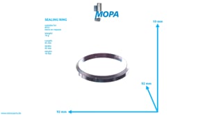 SEALING RING - 0001426157 suitable for MTU engines