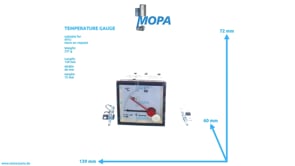 TEMPERATURANZEIGER - 0005368711 passend für MTU Motoren