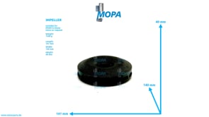 IMPELLER - 04004515 suitable for MWM & Deutz engines
