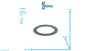 DICHTUNG - 04054672 passend für MWM & Deutz Motoren