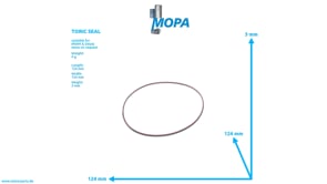 TORIC SEAL - 01262599 suitable for MWM & Deutz engines