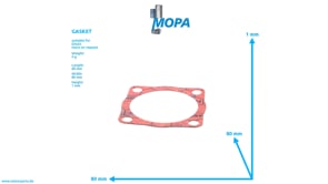 DICHTUNG - 01265062 passend für Deutz Motoren