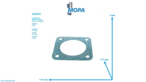 DICHTUNG - 04050378 passend für MWM & Deutz Motoren