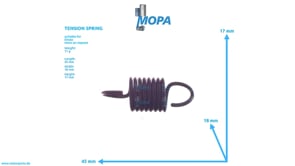 ZUGFEDER - 04103878 passend für Deutz Motoren
