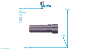 PRESSURE MAINTAINING VALVE - 04207119 suitable for Deutz engines