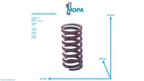 COMPRESSION SPRING - 12188005 suitable for Deutz engines