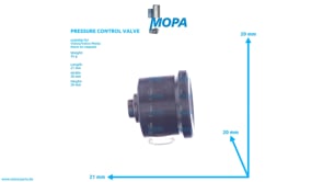 PRESSURE CONTROL VALVE - 240423 suitable for Volvo/Volvo Penta engines