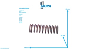 VENTILFEDER - 5240530122 passend für MTU Motoren