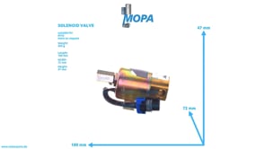 SOLENOID VALVE - 5245400097 suitable for MTU engines